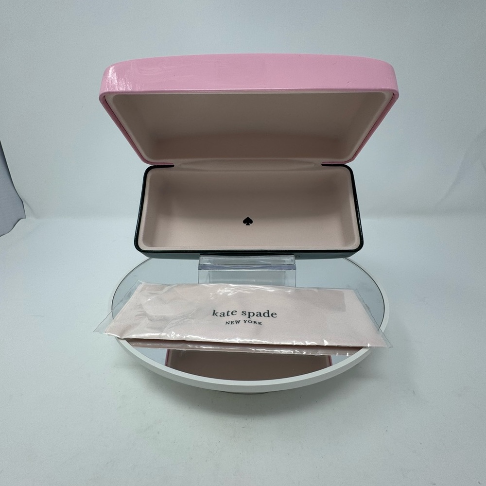 Kate Spade Glasses Case With Cloth - Picture 4 of 5
